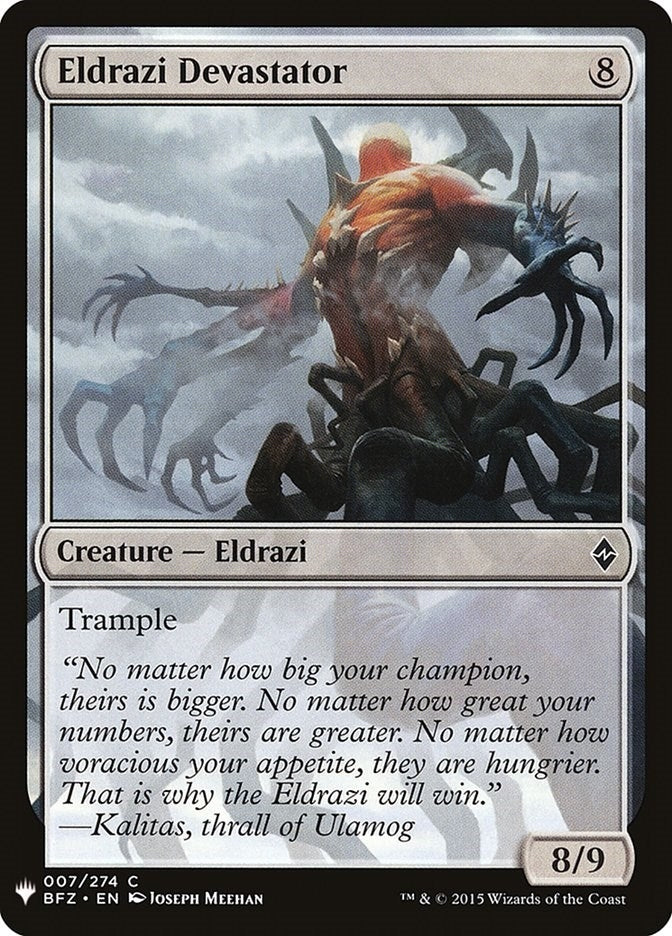 Image for Eldrazi Devastator (7) (LIST) - Magic: The Gathering