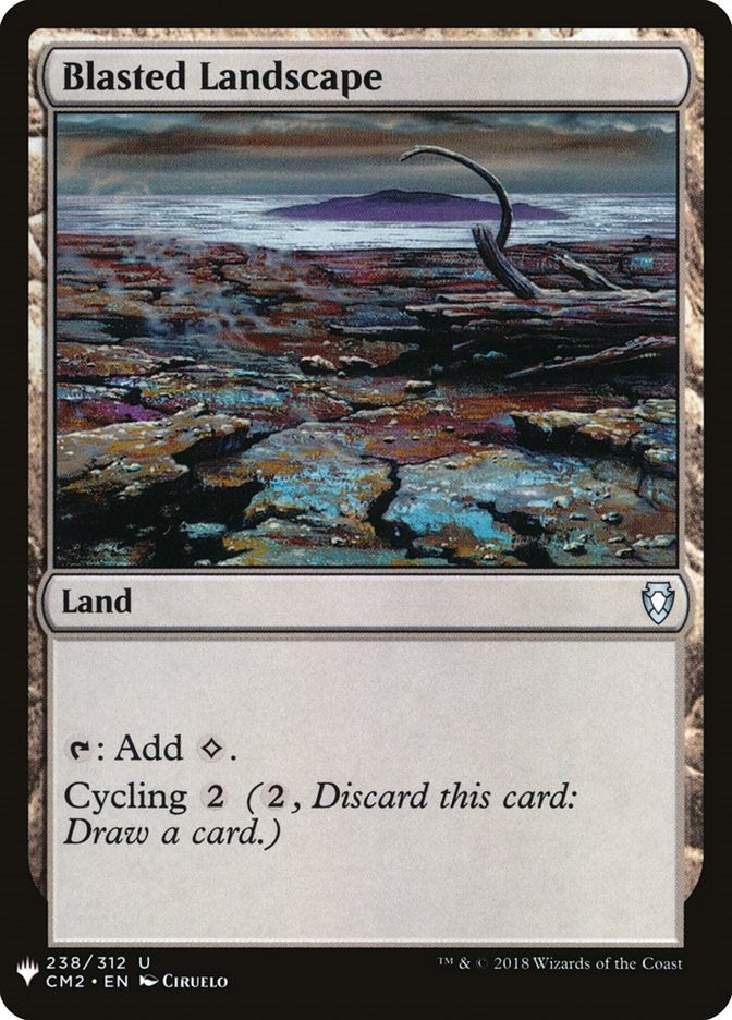 Image for Blasted Landscape (238) (LIST) - Magic: The Gathering