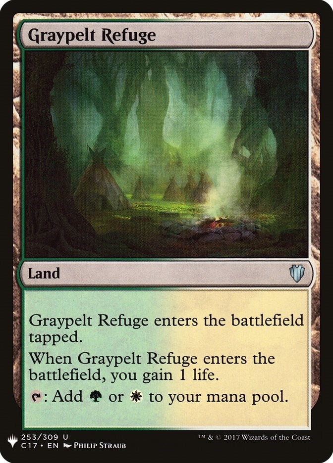 Image for Graypelt Refuge (C17) (253) (LIST) - Magic: The Gathering