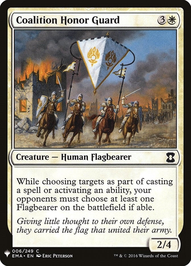 Image for Coalition Honor Guard (6) (LIST) - Magic: The Gathering