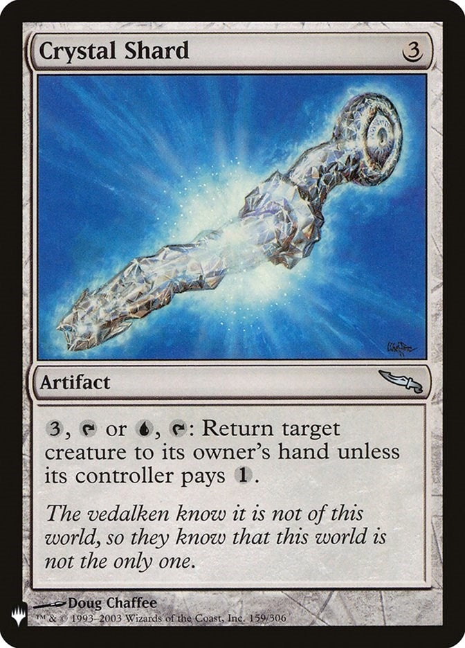 Image for Crystal Shard (159) (LIST) - Magic: The Gathering