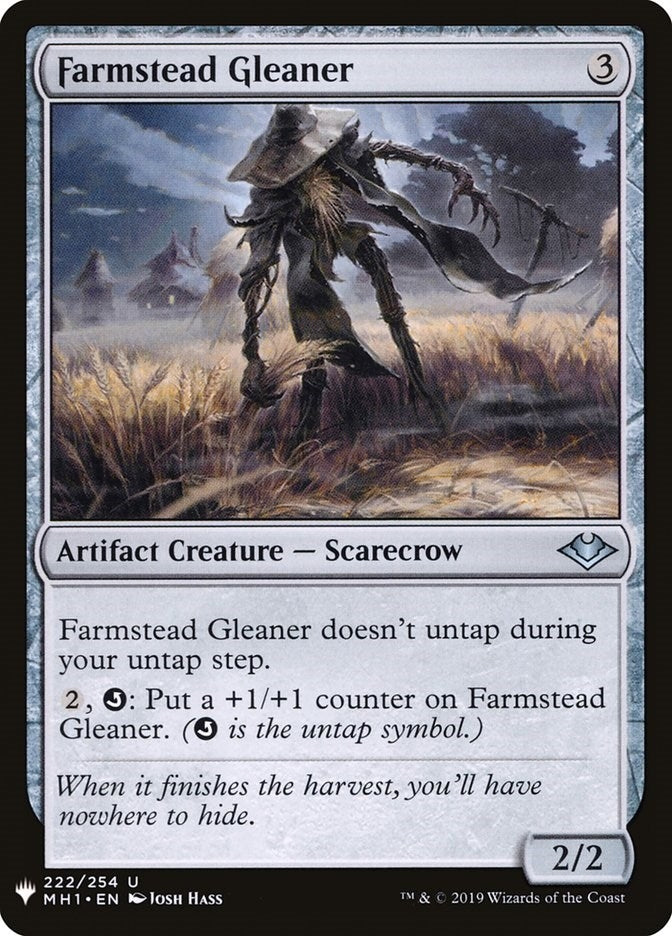 Image for Farmstead Gleaner (222) (LIST) - Magic: The Gathering