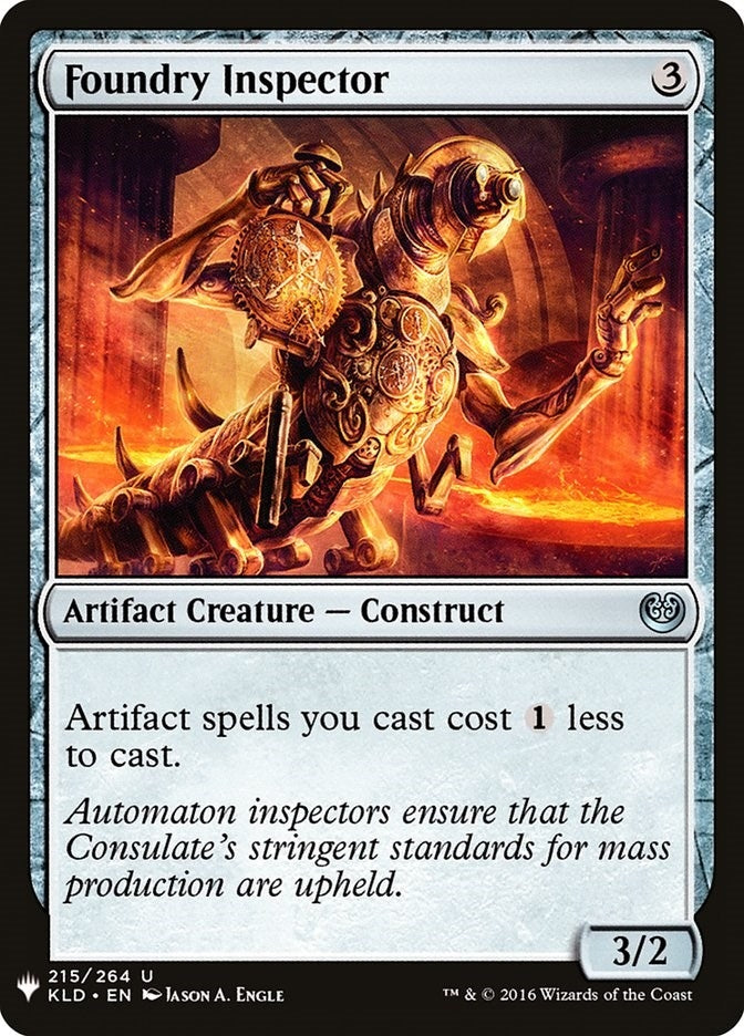 Image for Foundry Inspector (215) (LIST) - Magic: The Gathering