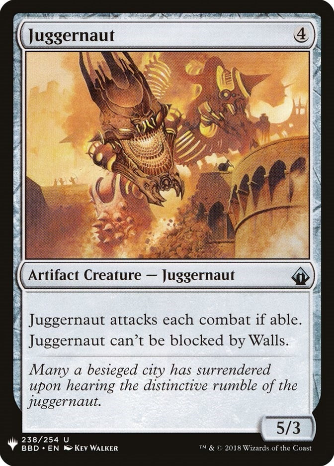 Image for Juggernaut (238) (LIST) - Magic: The Gathering