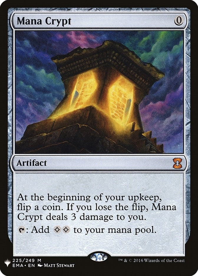 Image for Mana Crypt (225) (LIST) - Magic: The Gathering