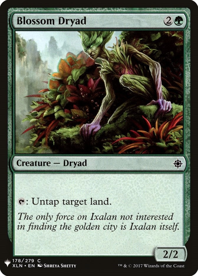 Image for Blossom Dryad (178) (LIST) - Magic: The Gathering