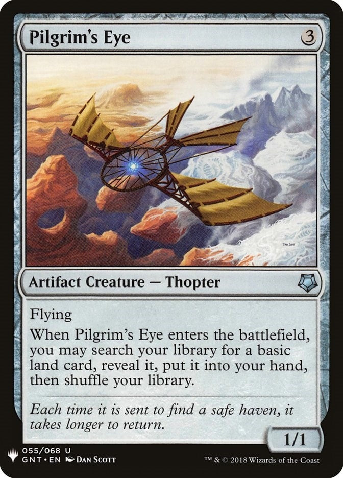 Image for Pilgrim's Eye (55) (LIST) - Magic: The Gathering