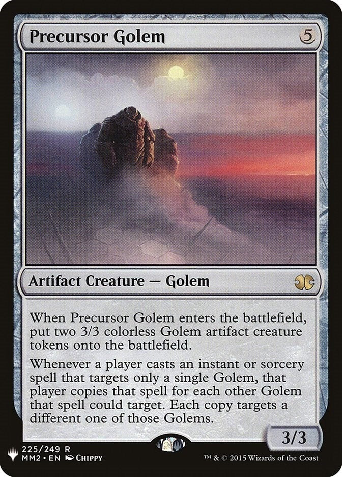 Image for Precursor Golem (225/249) (LIST) - Magic: The Gathering