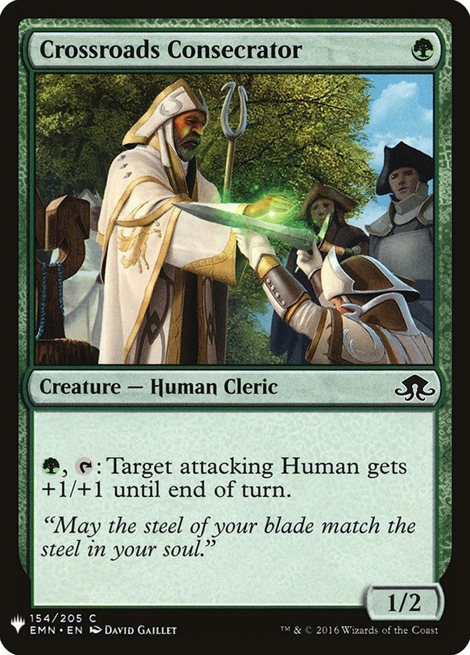 Image for Crossroads Consecrator (154) (LIST) - Magic: The Gathering
