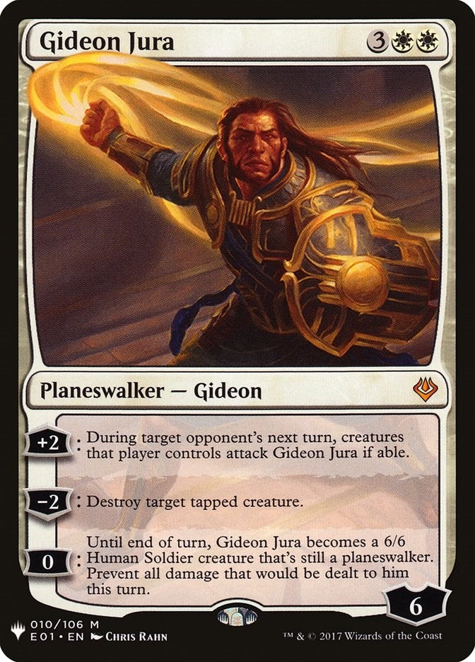 Image for Gideon Jura (010/106) (LIST) - Magic: The Gathering