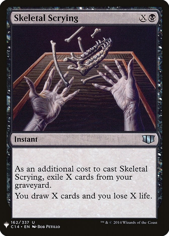 Image for Skeletal Scrying (162) (LIST) - Magic: The Gathering