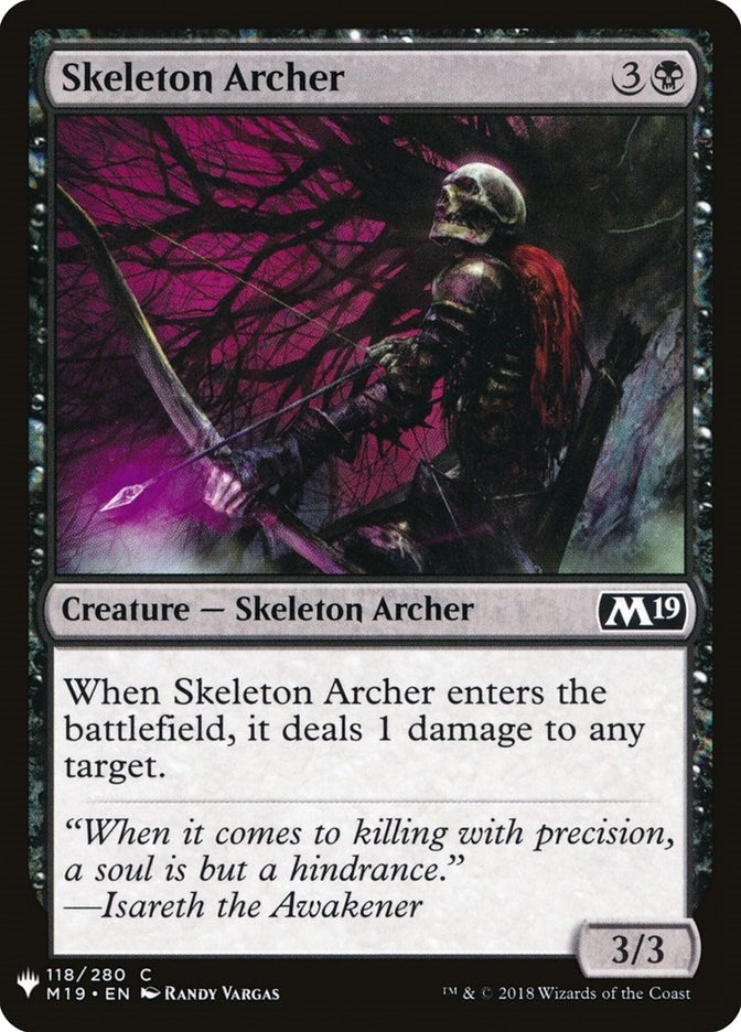 Image for Skeleton Archer (118) (LIST) - Magic: The Gathering