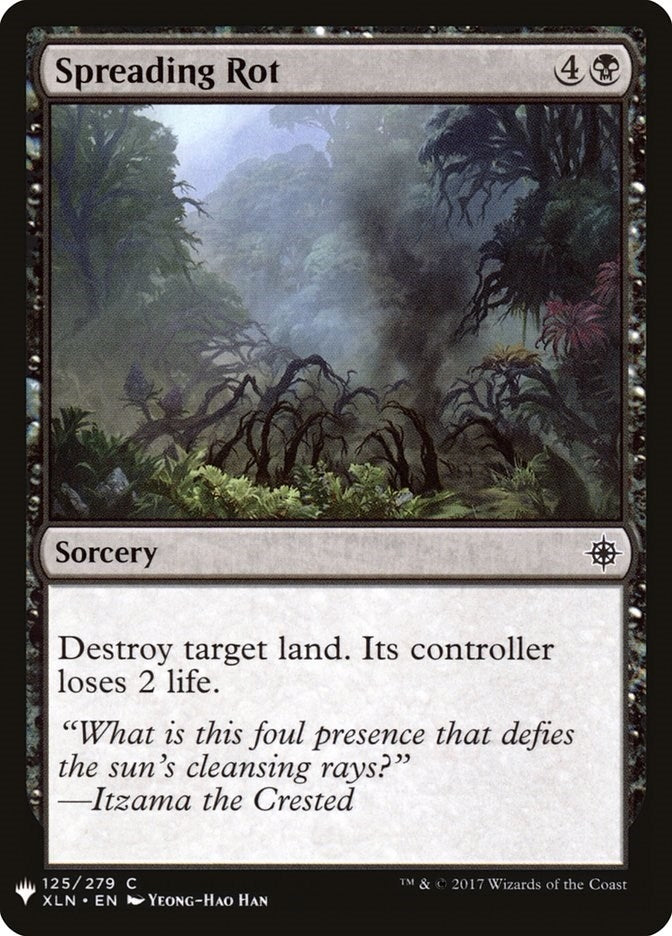 Image for Spreading Rot (125) (LIST) - Magic: The Gathering