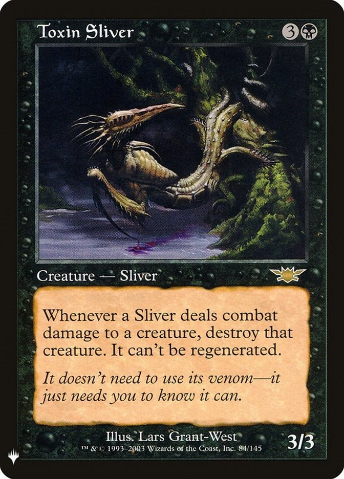 Image for Toxin Sliver (84) (LIST) - Magic: The Gathering