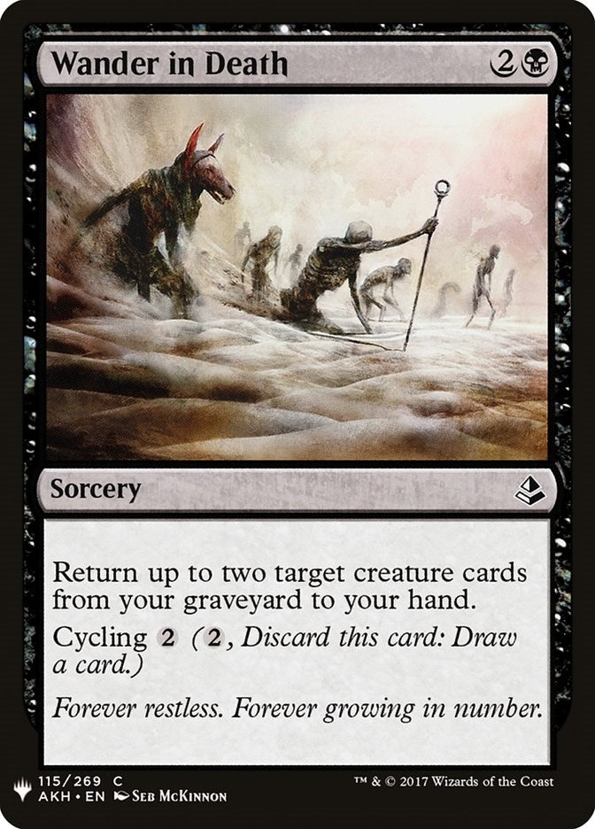 Image for Wander in Death (115) (LIST) - Magic: The Gathering