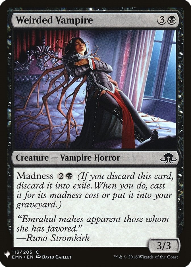 Image for Weirded Vampire (113) (LIST) - Magic: The Gathering