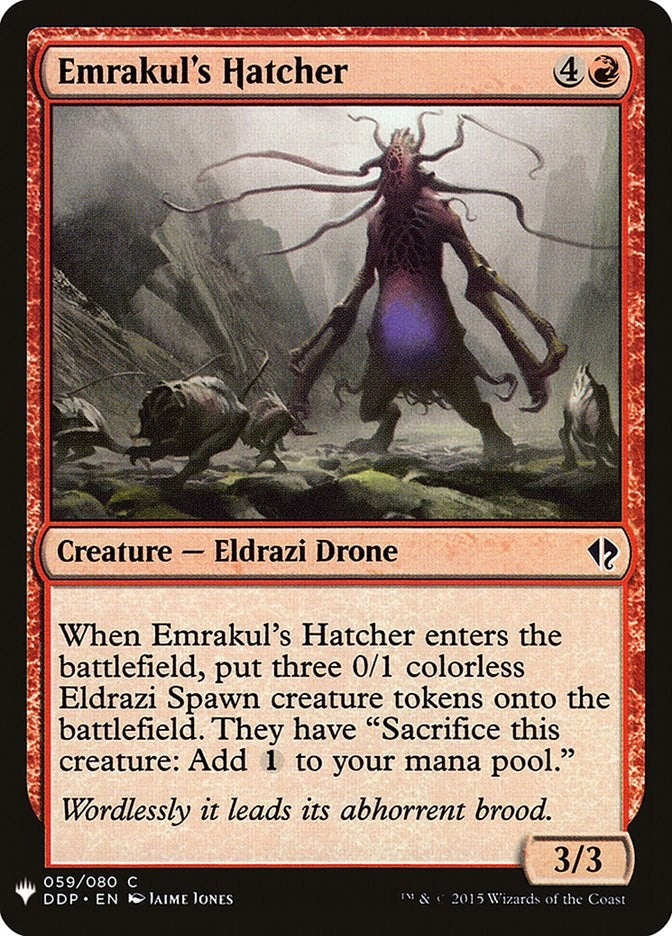 Image for Emrakul's Hatcher (59) (LIST) - Magic: The Gathering