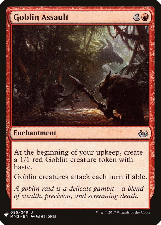 Image for Goblin Assault (95) (LIST) - Magic: The Gathering