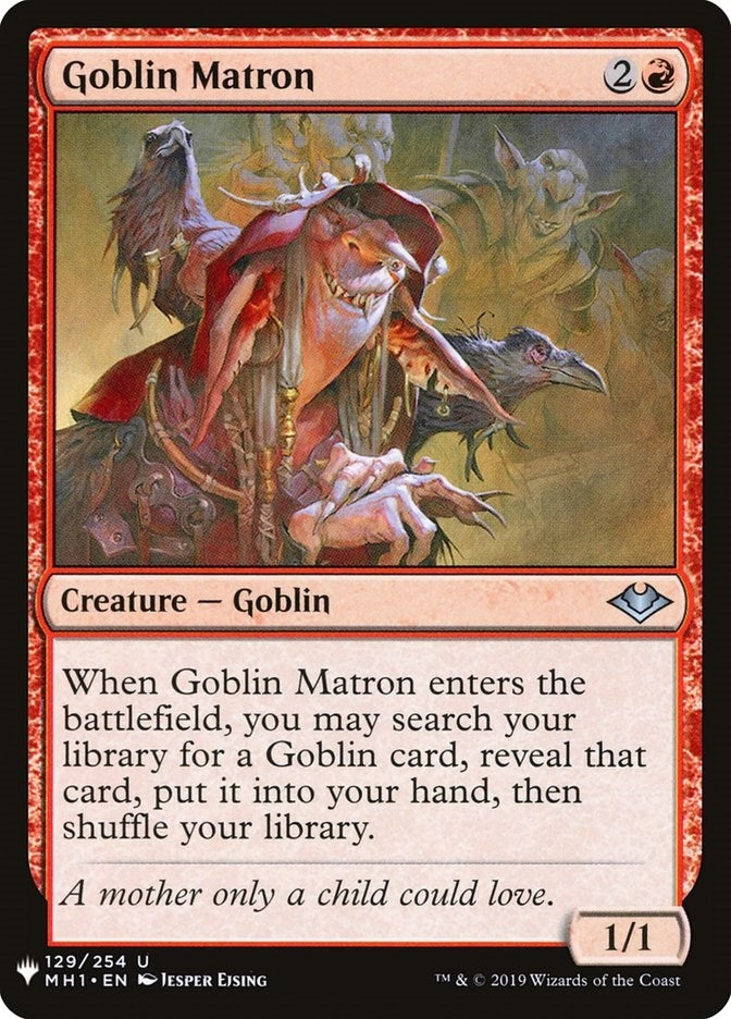 Image for Goblin Matron (MH1) (129) (LIST) - Magic: The Gathering
