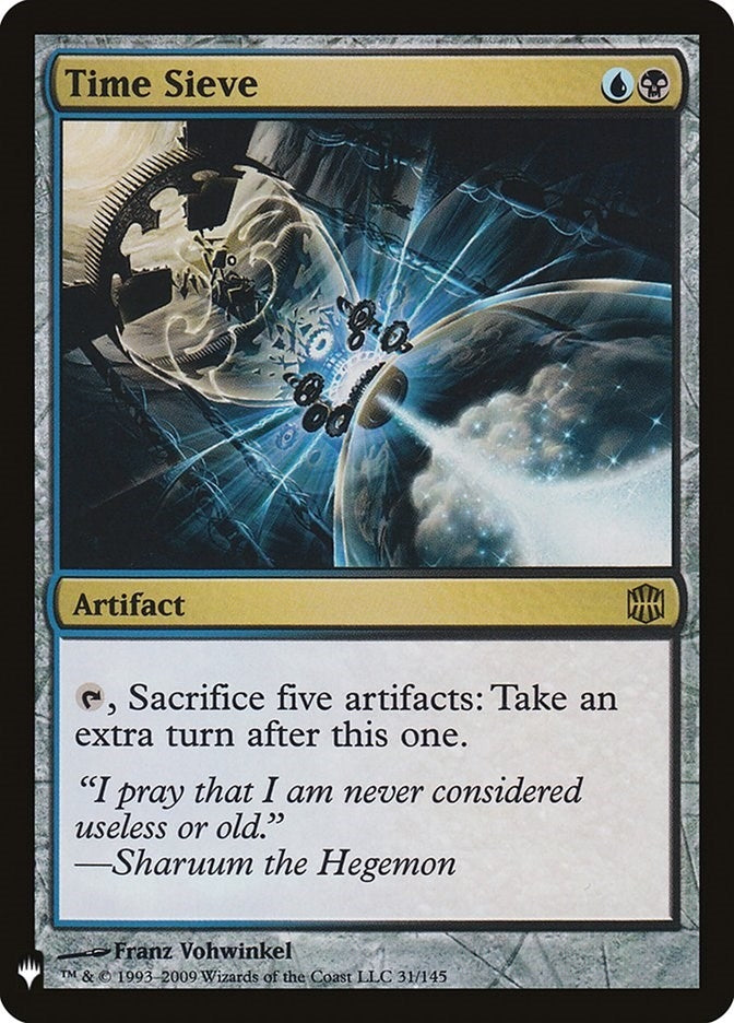 Image for Time Sieve (31) (LIST) - Magic: The Gathering