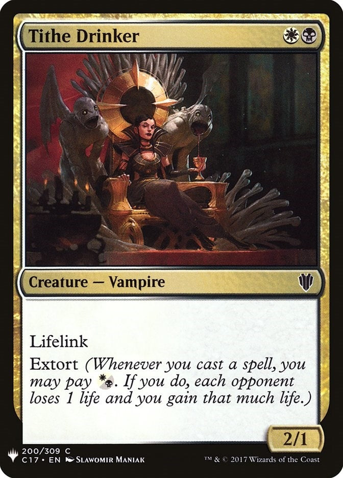 Image for Tithe Drinker (200) (LIST) - Magic: The Gathering