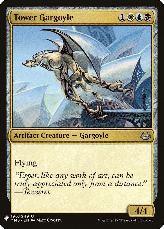 Image for Tower Gargoyle (196) (LIST) - Magic: The Gathering