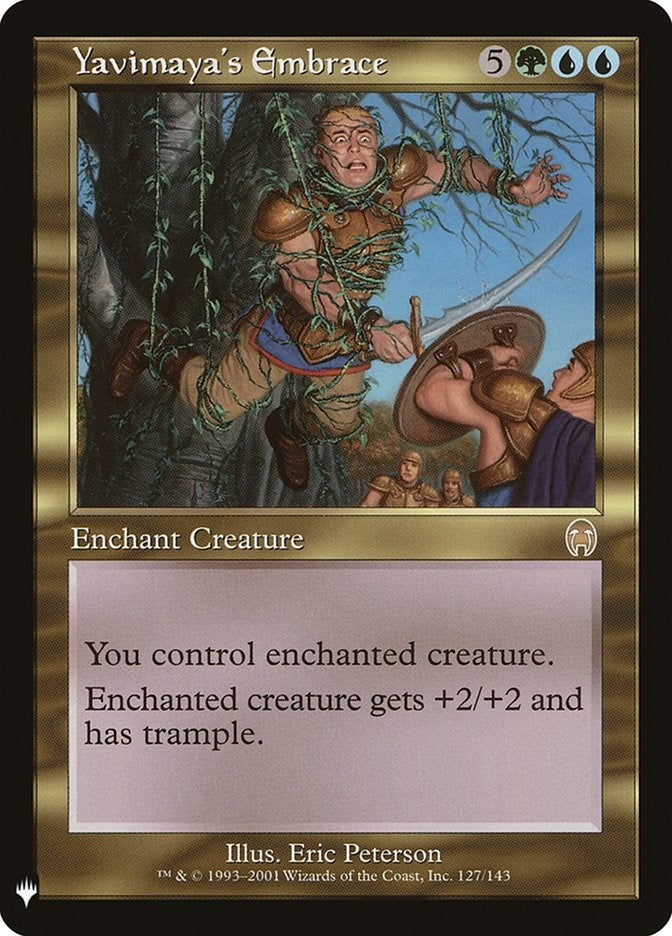 Image for Yavimaya's Embrace (127) (LIST) - Magic: The Gathering