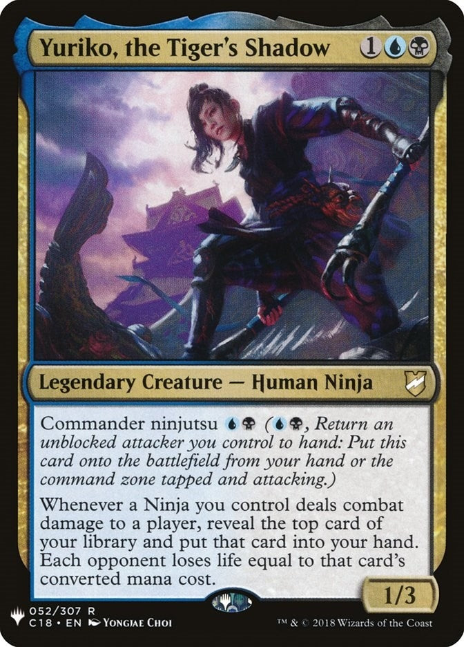 Image for Yuriko, the Tiger's Shadow (052/307) (LIST) - Magic: The Gathering