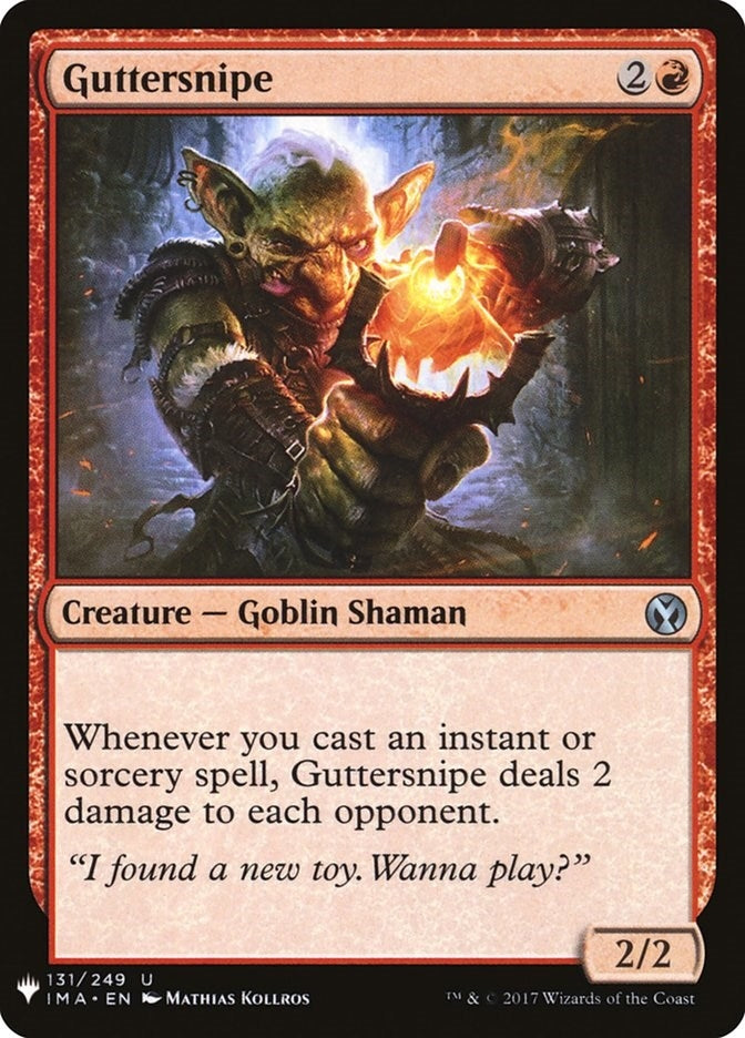 Image for Guttersnipe (IMA) (131) (LIST) - Magic: The Gathering