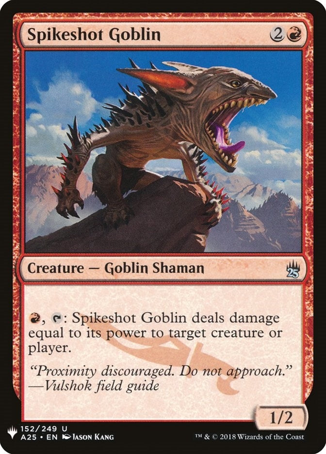 Image for Spikeshot Goblin (152) (LIST) - Magic: The Gathering
