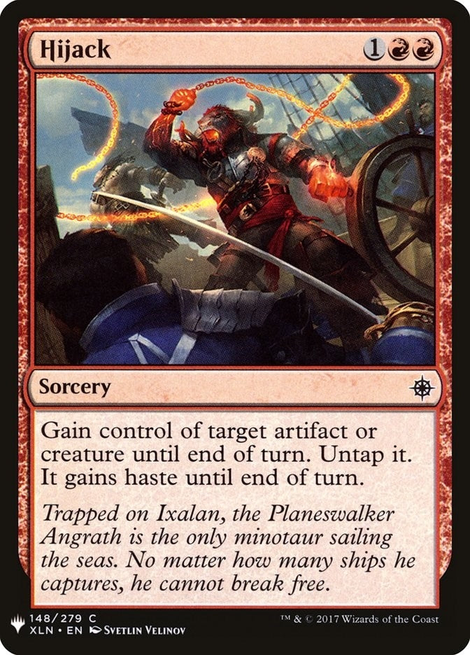 Image for Hijack (148) (LIST) - Magic: The Gathering