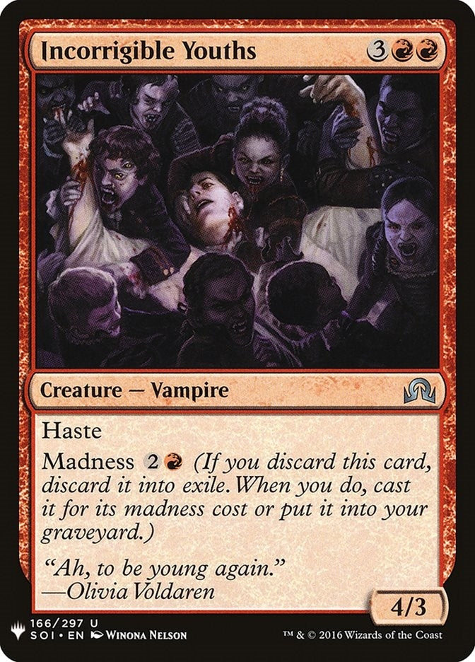 Image for Incorrigible Youths (166) (LIST) - Magic: The Gathering