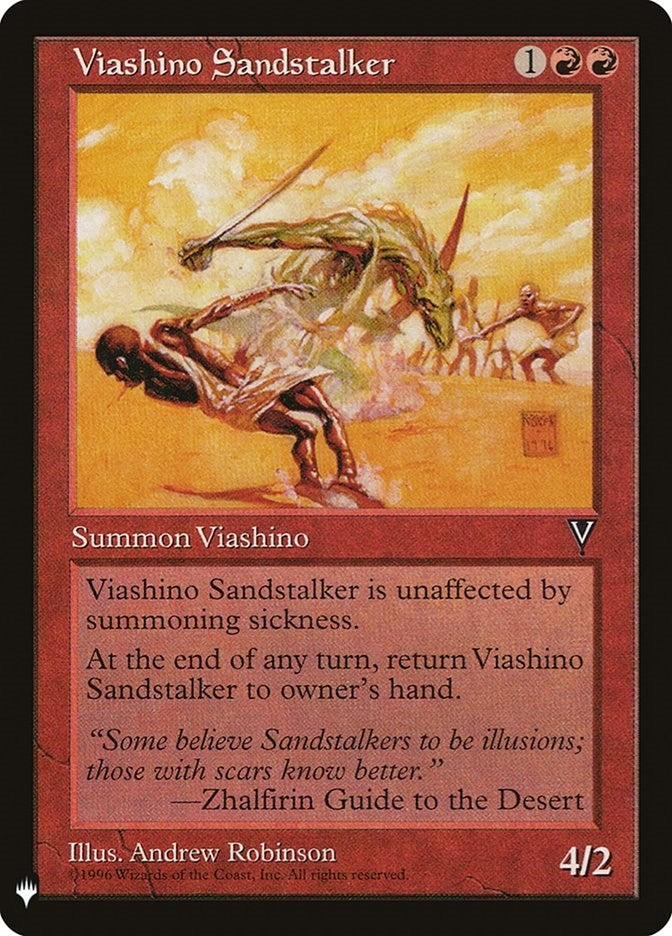 Image for Viashino Sandstalker (LIST) - Magic: The Gathering