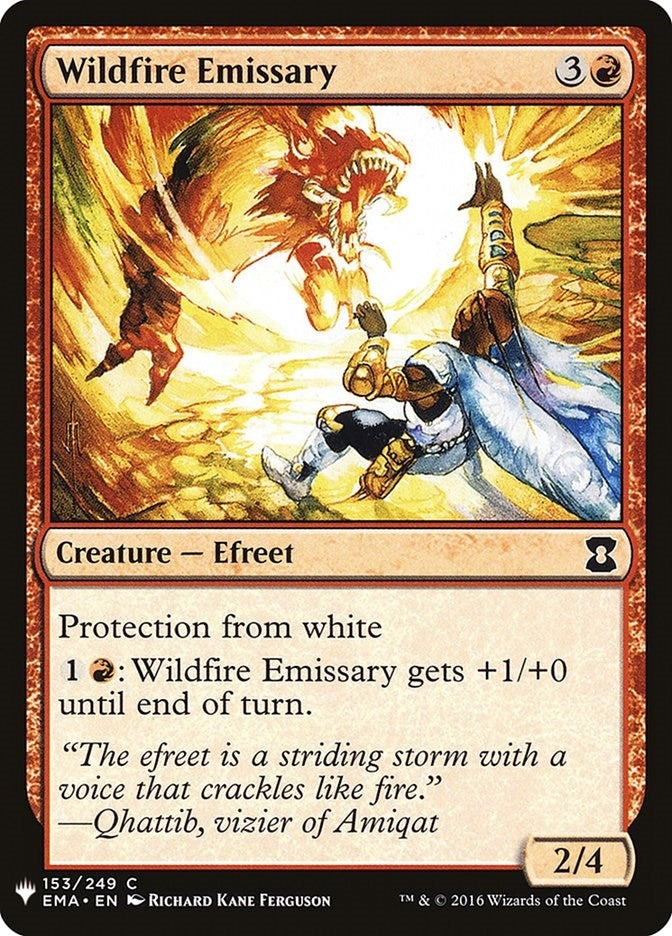 Image for Wildfire Emissary (153) (LIST) - Magic: The Gathering