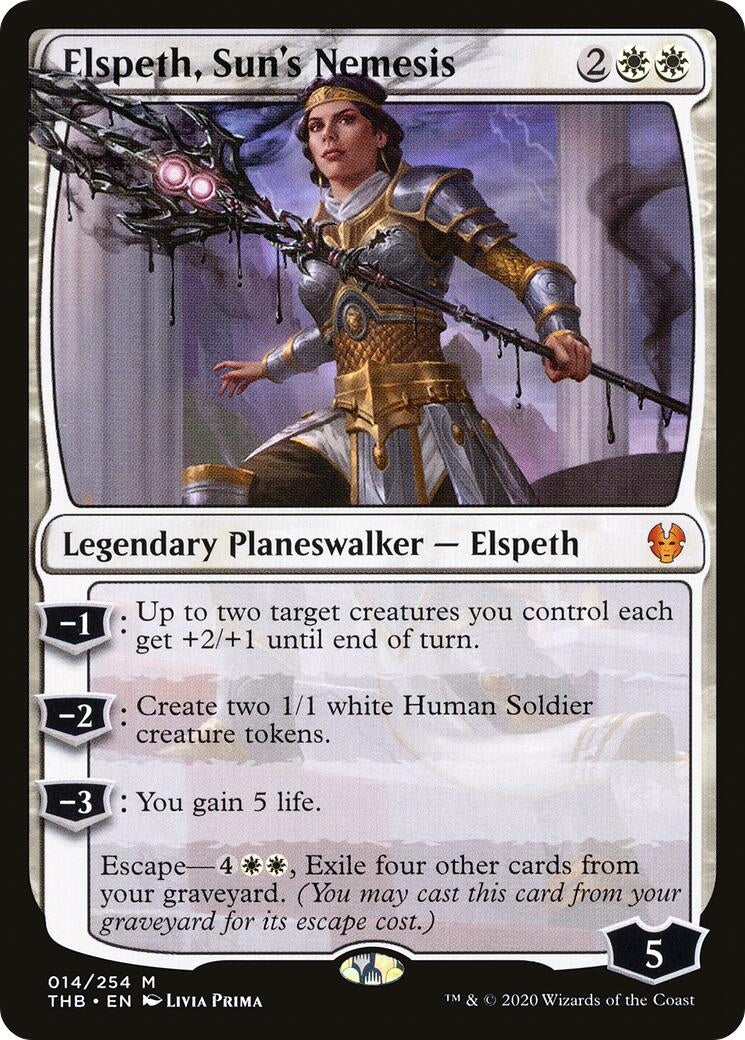Image for Elspeth, Sun's Nemesis (14) (THB) - Magic: The Gathering