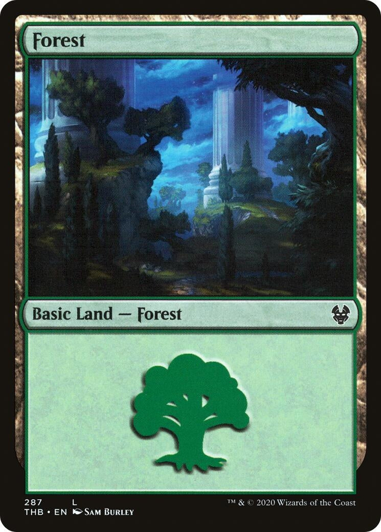 Image for Forest (287) (287) (THB) - Magic: The Gathering