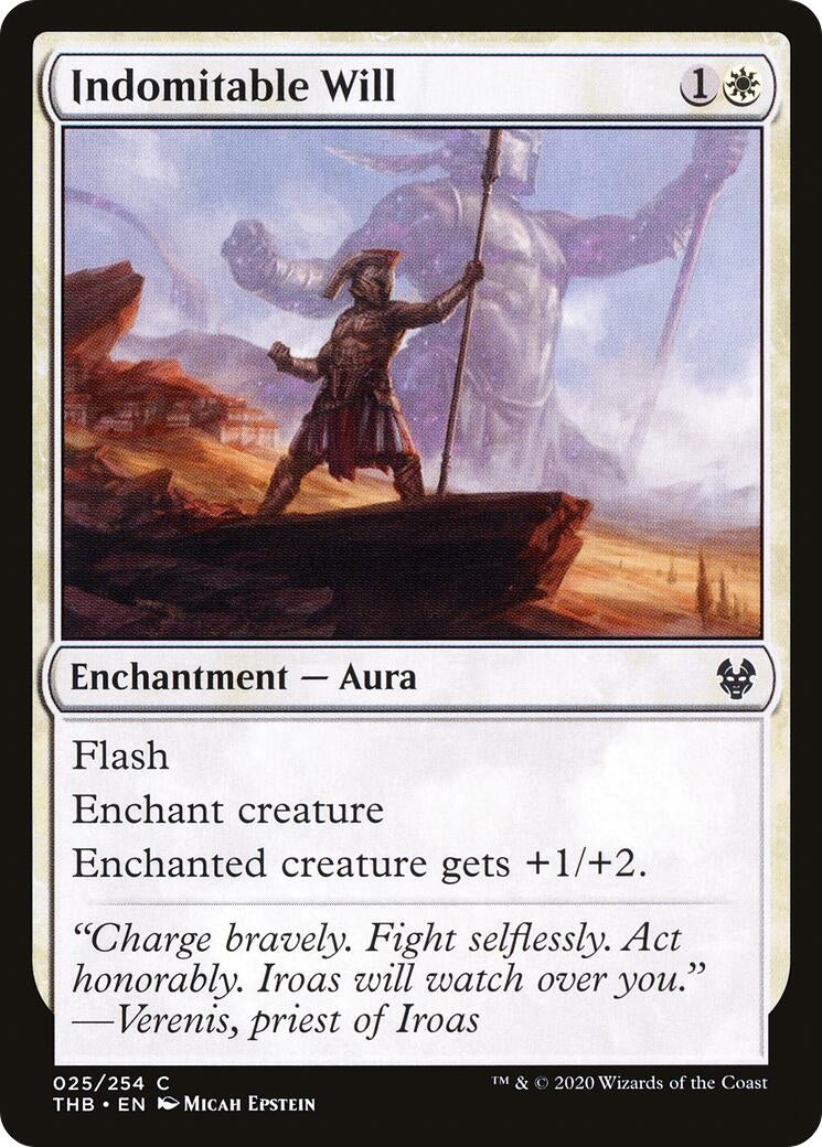 Image for Indomitable Will (25) (THB) - Magic: The Gathering
