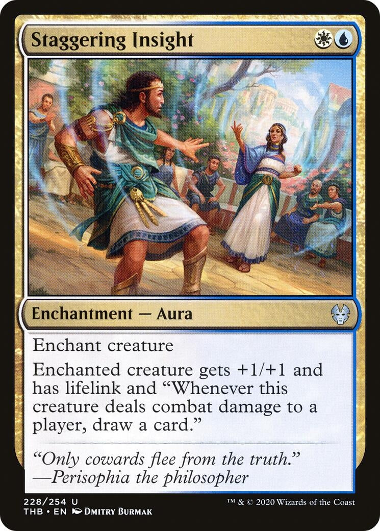 Image for Staggering Insight (228) (THB) - Magic: The Gathering