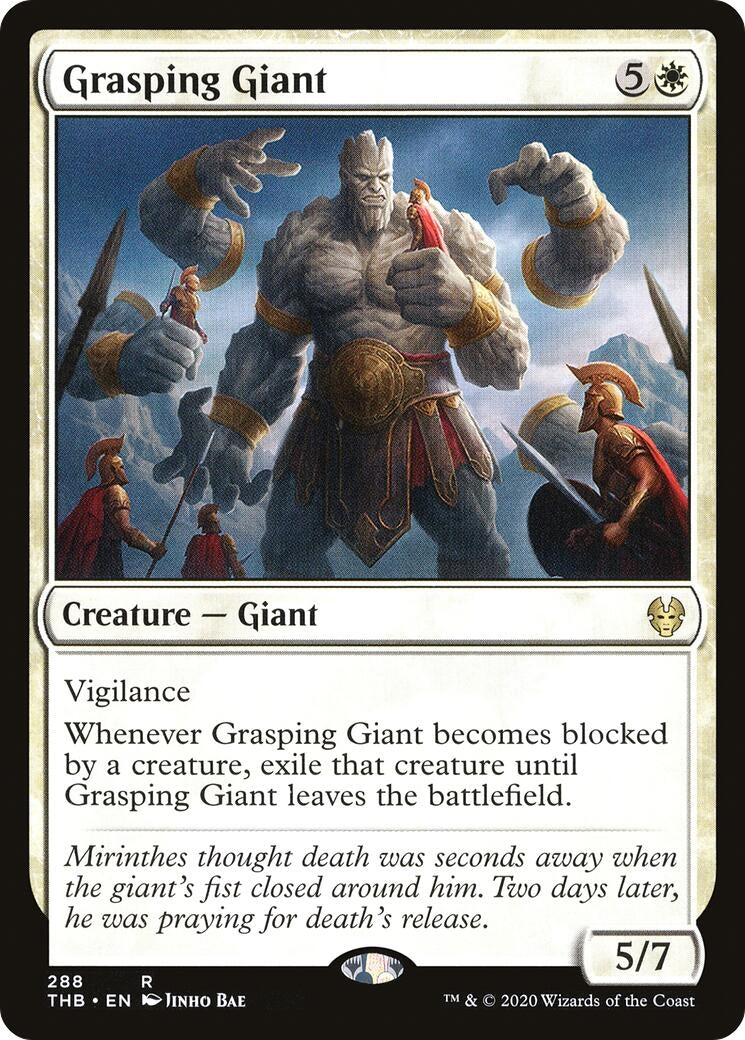 Image for Grasping Giant (288) (THB) - Magic: The Gathering