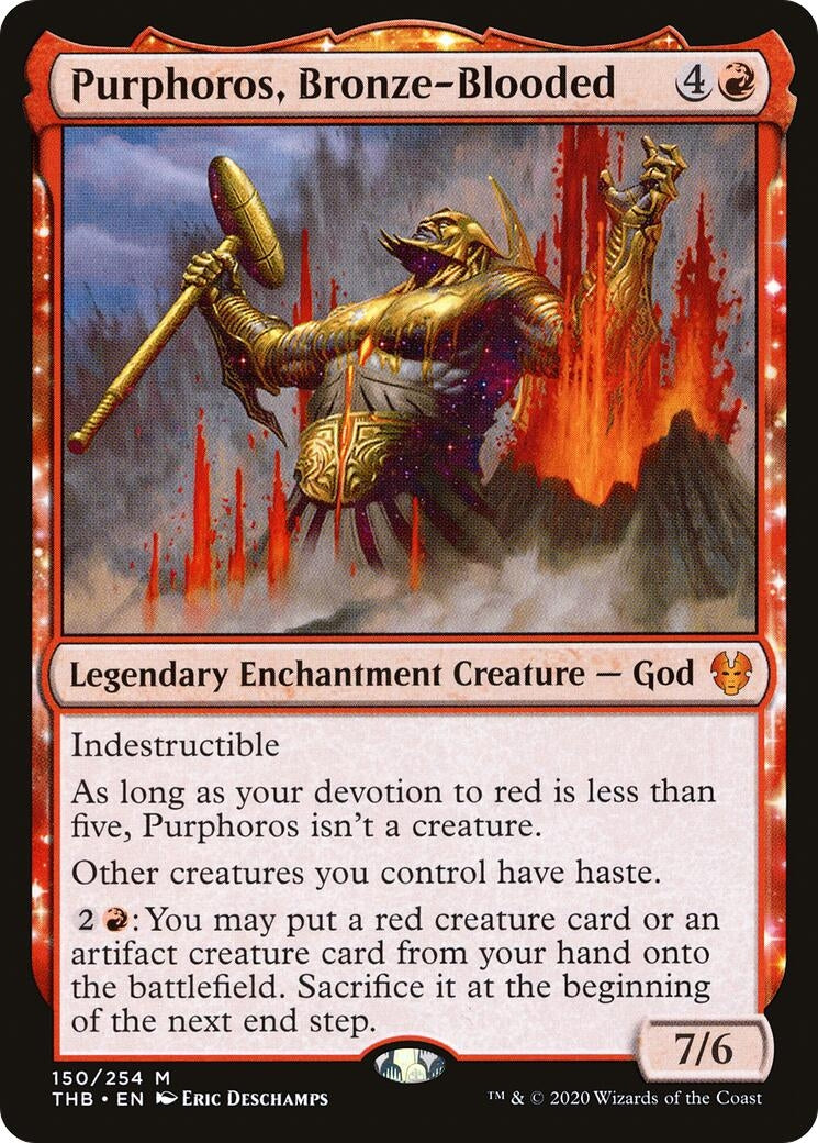 Image for Purphoros, Bronze-Blooded (150) (THB) - Magic: The Gathering