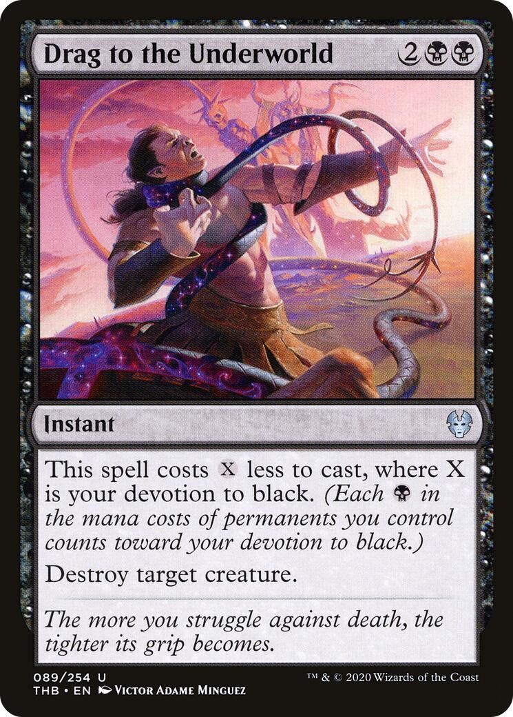 Image for Drag to the Underworld (89) (THB) - Magic: The Gathering
