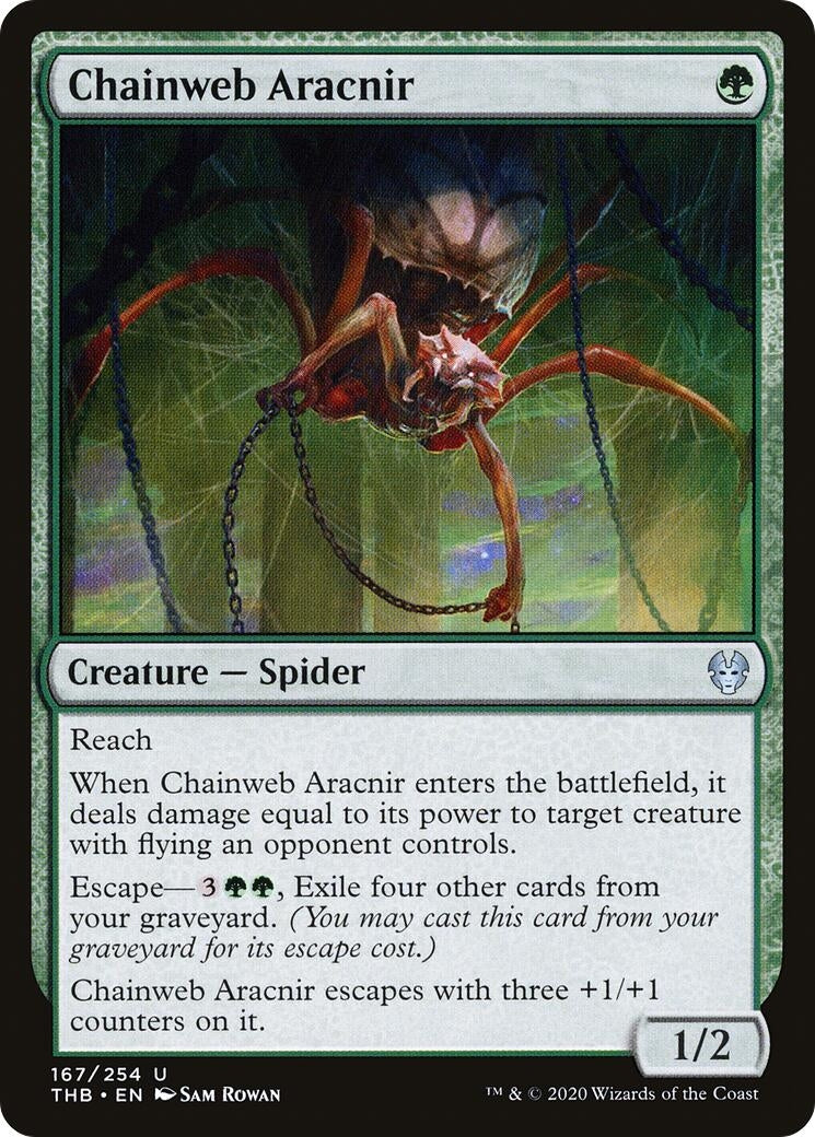 Image for Chainweb Aracnir (167) (THB) - Magic: The Gathering
