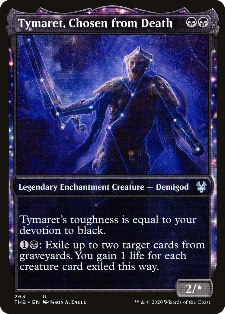 Image for Tymaret, Chosen from Death (Showcase) (263) (THB) - Magic: The Gathering