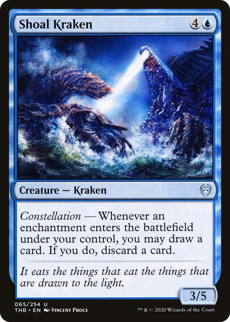 Image for Shoal Kraken (65) (THB) - Magic: The Gathering