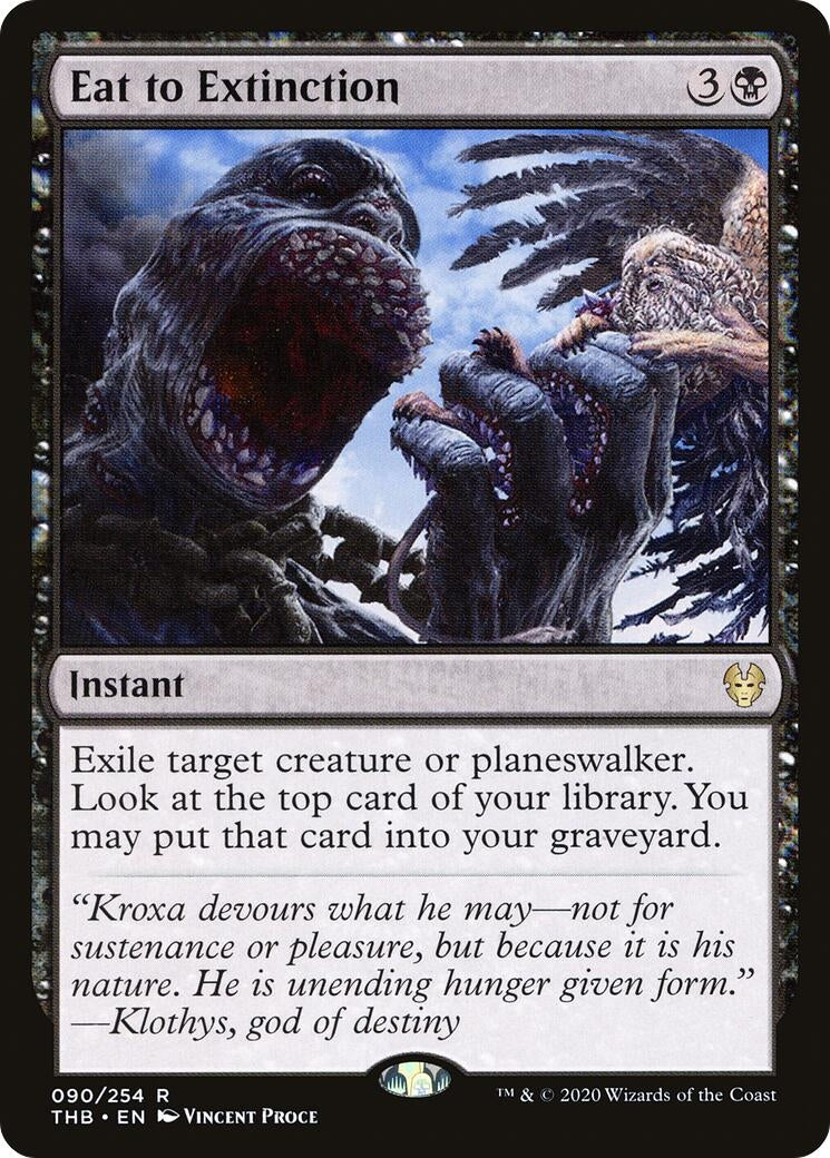 Image for Eat to Extinction (90) (THB) - Magic: The Gathering