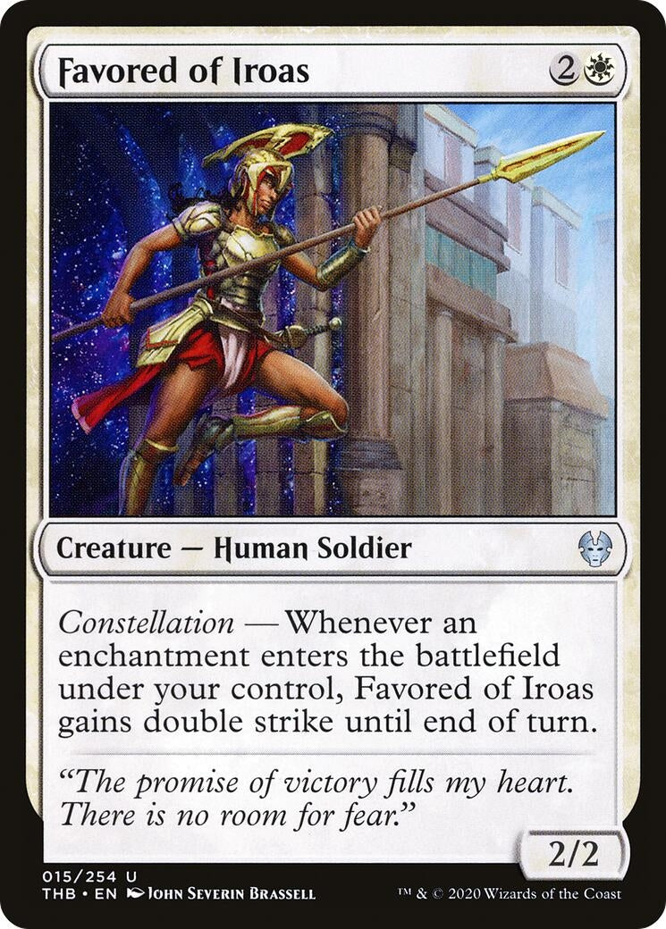 Image for Favored of Iroas (15) (THB) - Magic: The Gathering