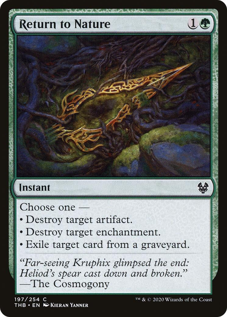 Image for Return to Nature (197) (THB) - Magic: The Gathering