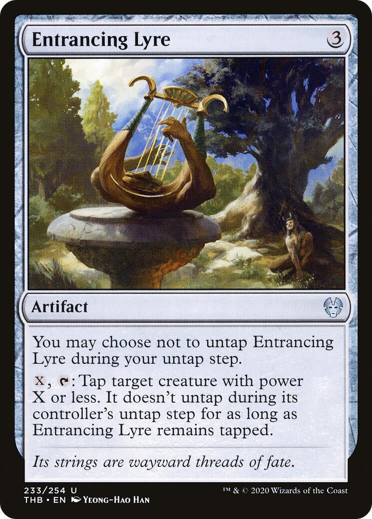 Image for Entrancing Lyre (233) (THB) - Magic: The Gathering