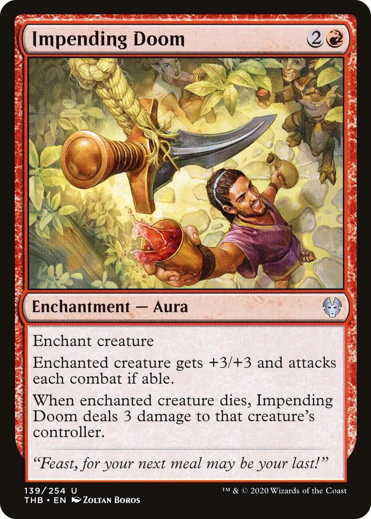 Image for Impending Doom (139) (THB) - Magic: The Gathering