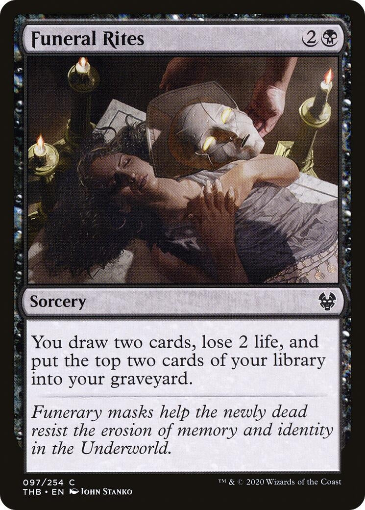 Image for Funeral Rites (97) (THB) - Magic: The Gathering